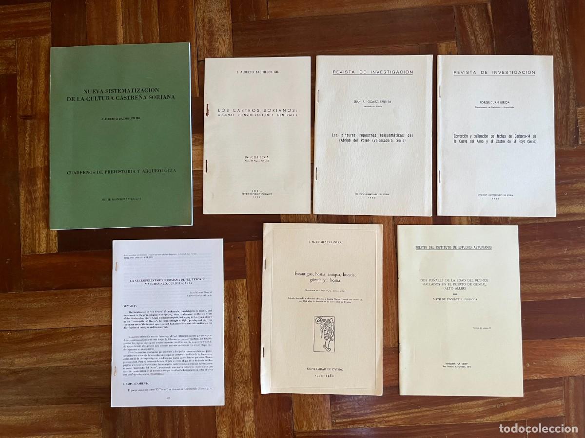 Libros: SIETE SEPARATAS DE ARQUEOLOG&Iacute;A DE ESPA&Ntilde;A. - Foto 1