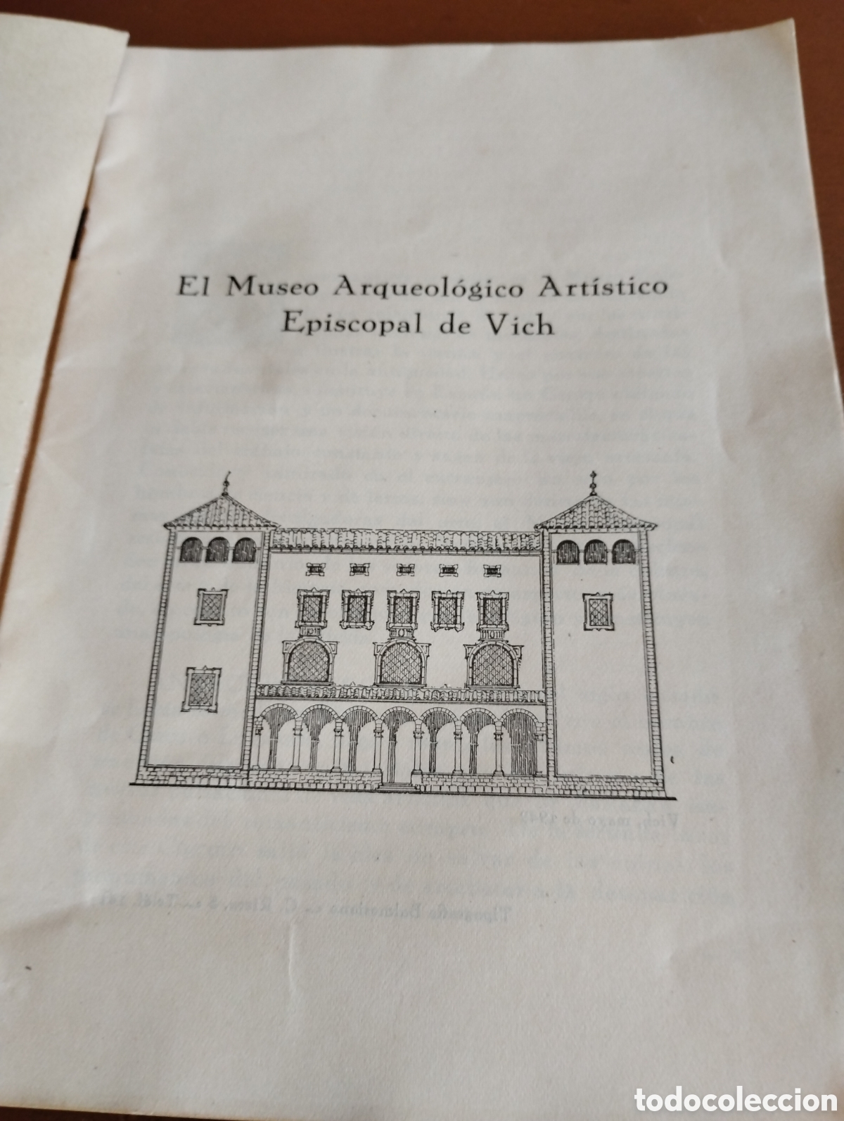 Libros: Museo Arqueol&oacute;gico Art&iacute;stico Episcopal de Vich - Foto 2