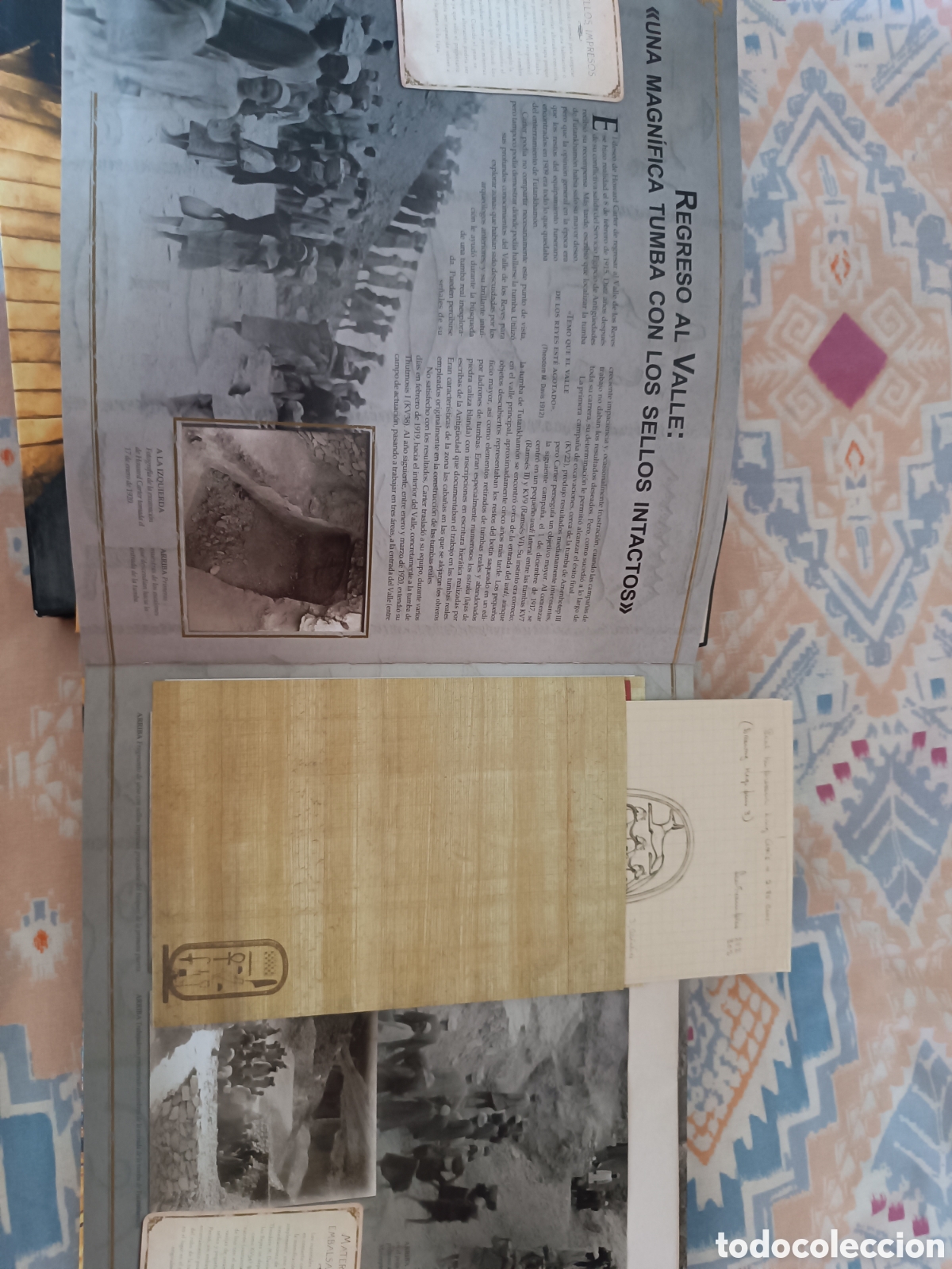 Libros: Espectacular libro LOS TESOROS DE TUTANKHAMON - Foto 5