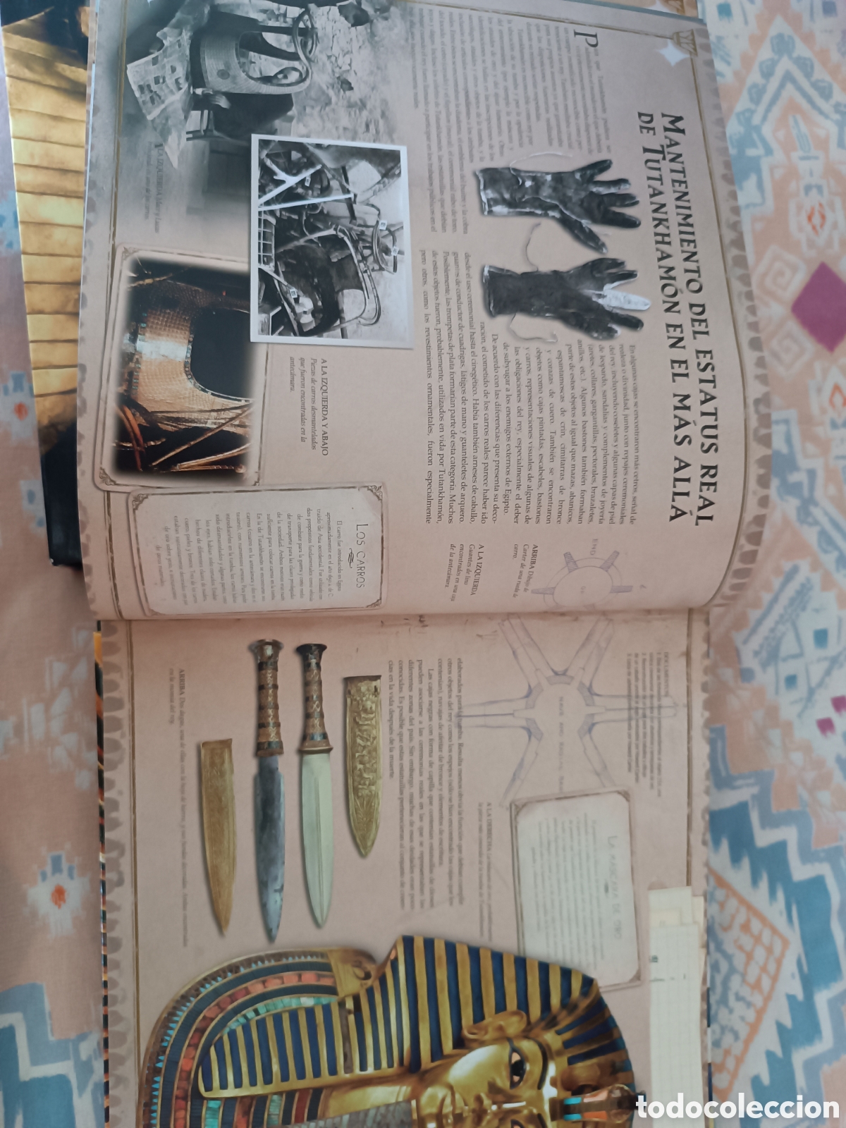 Libros: Espectacular libro LOS TESOROS DE TUTANKHAMON - Foto 7