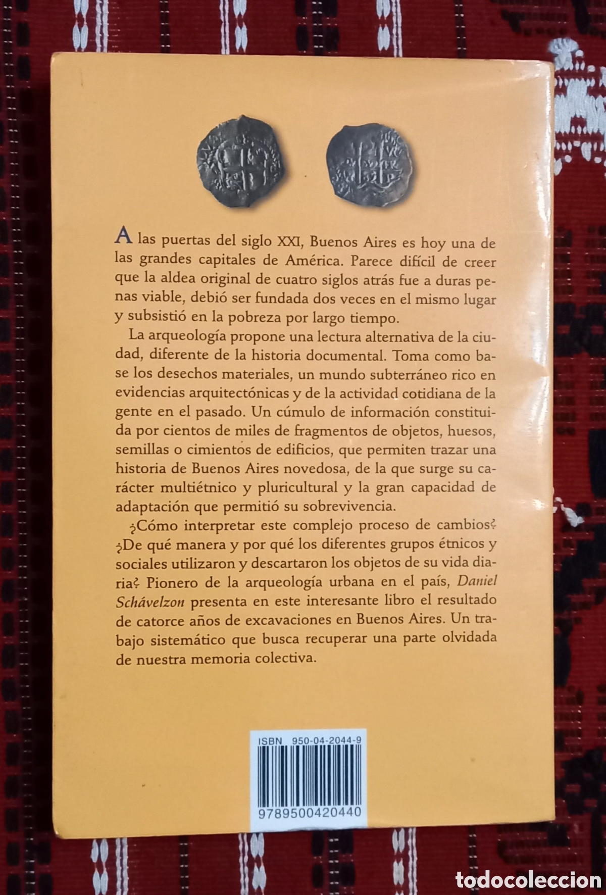 Libros: Libro:&rdquo;Arqueolog&iacute;a de Buenos Aires&rdquo; - editorial Emec&eacute; - Foto 2