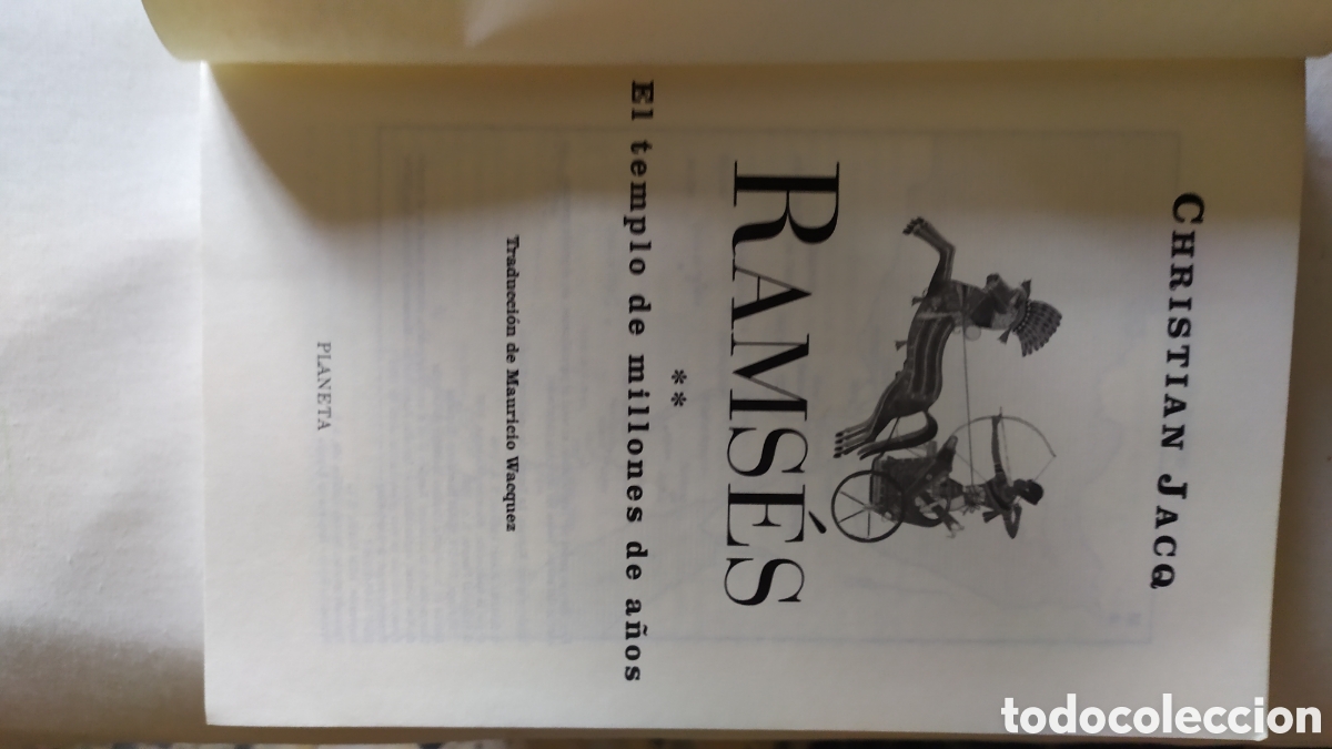 Libros: LIBRO RAMS&Eacute;S DE CRISTIAN JACQ - Foto 6