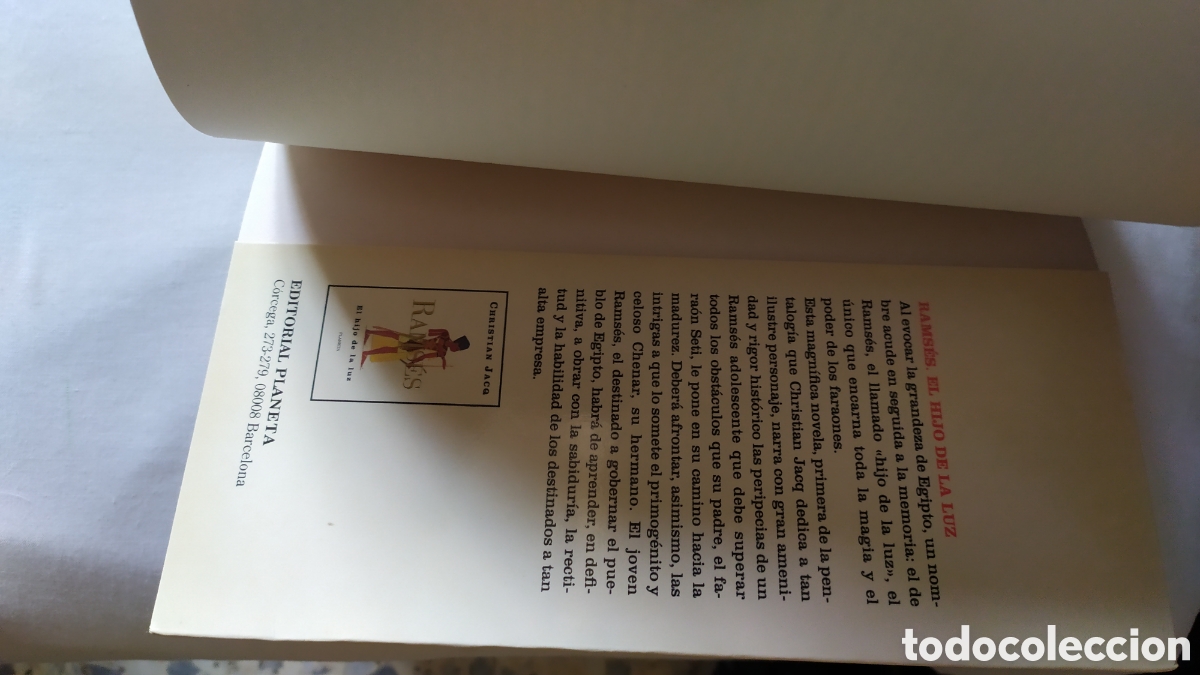 Libros: LIBRO RAMS&Eacute;S DE CRISTIAN JACQ - Foto 9