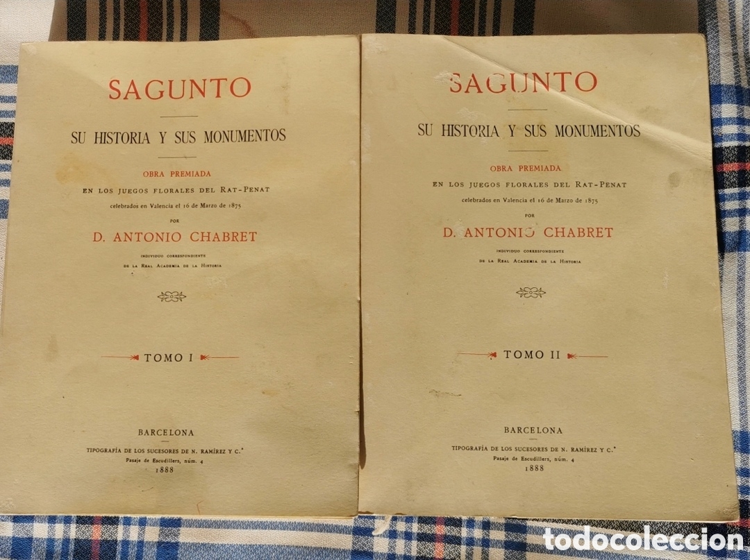 Libros: Sagundo su historia y documentos dos tomos - Foto 1