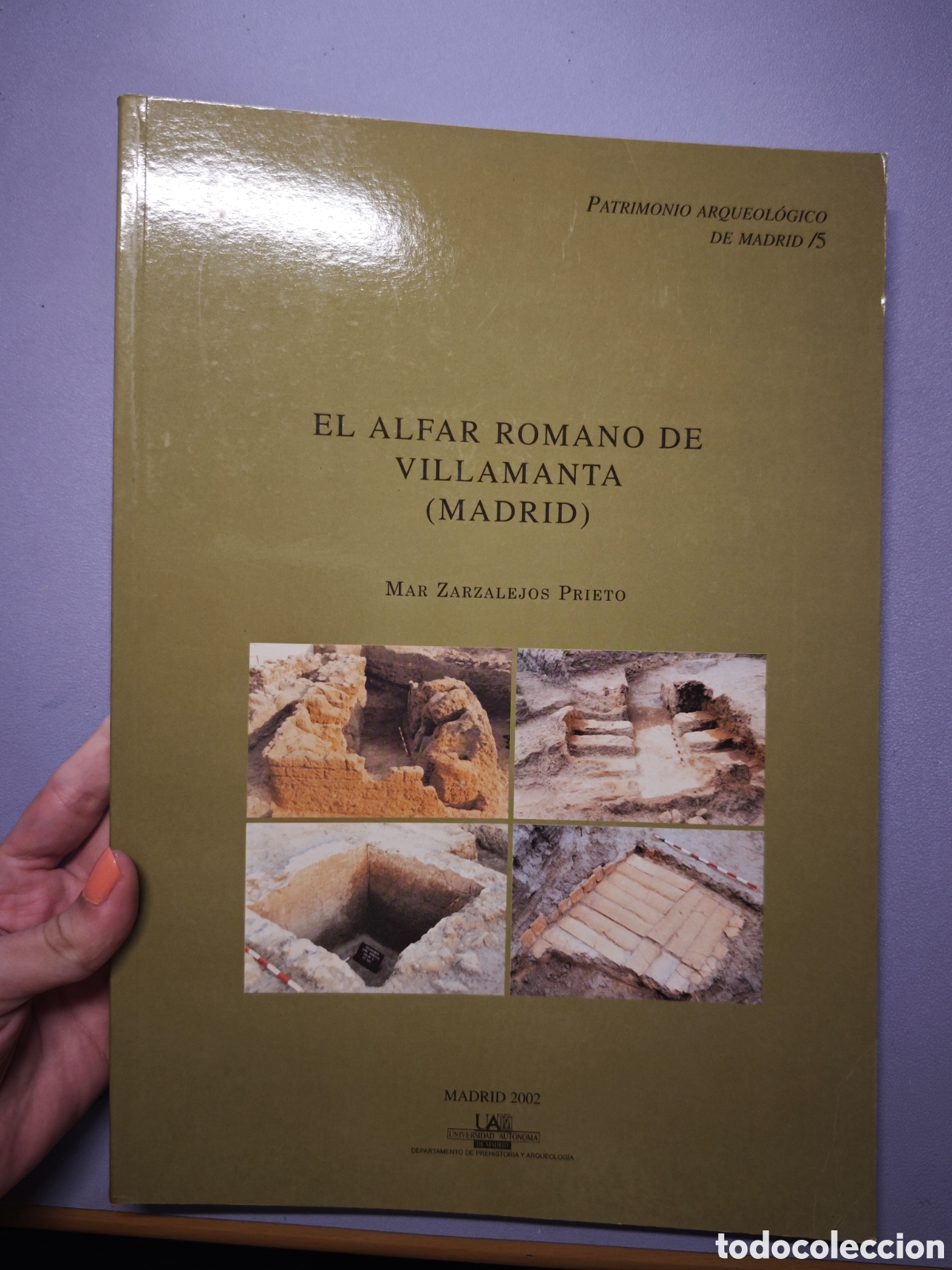 Libros: El alfar romano de Villamanta (Madrid) &ndash; Mar&iacute;a del Mar Zarzalejos Prieto &ndash; UAM 2002