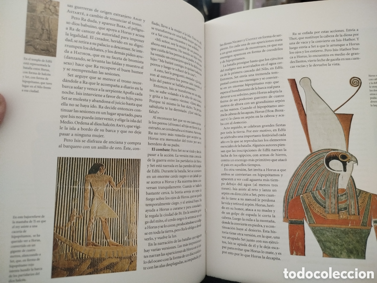 Libros: Diccionario de los dioses de Egipto - Foto 3