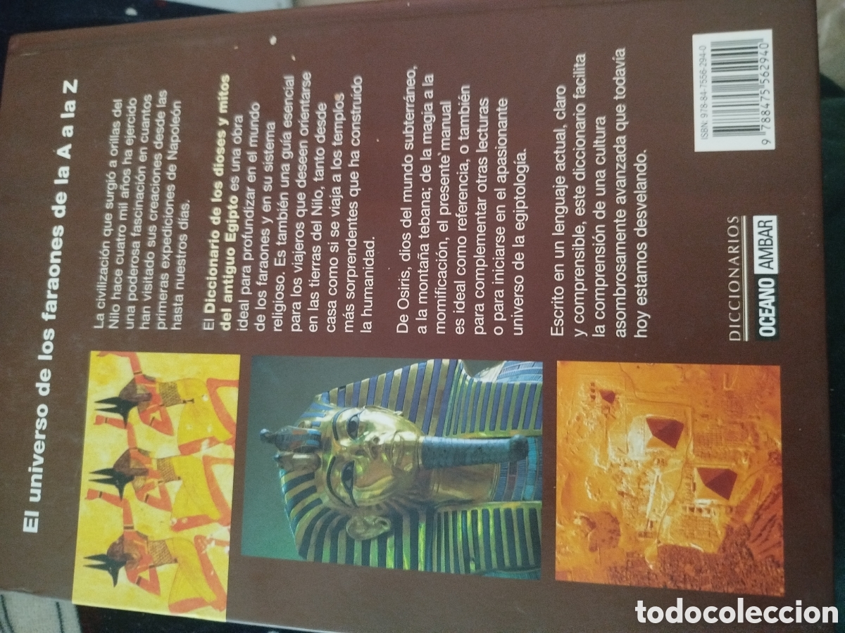 Libros: Diccionario de los dioses de Egipto - Foto 4