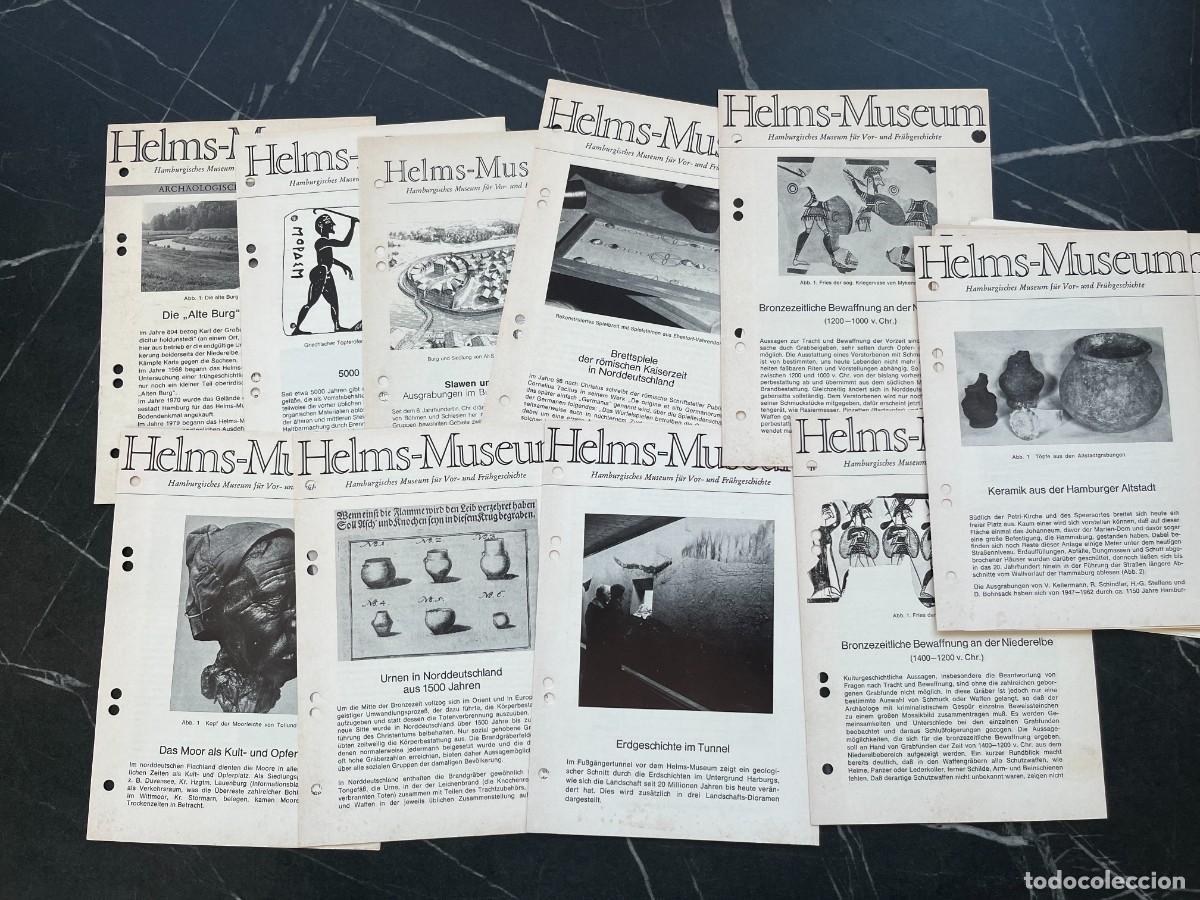 Libros: Fichas did&aacute;cticas de Helms-Museum, Alemania. Arqueolog&iacute;a de Europa