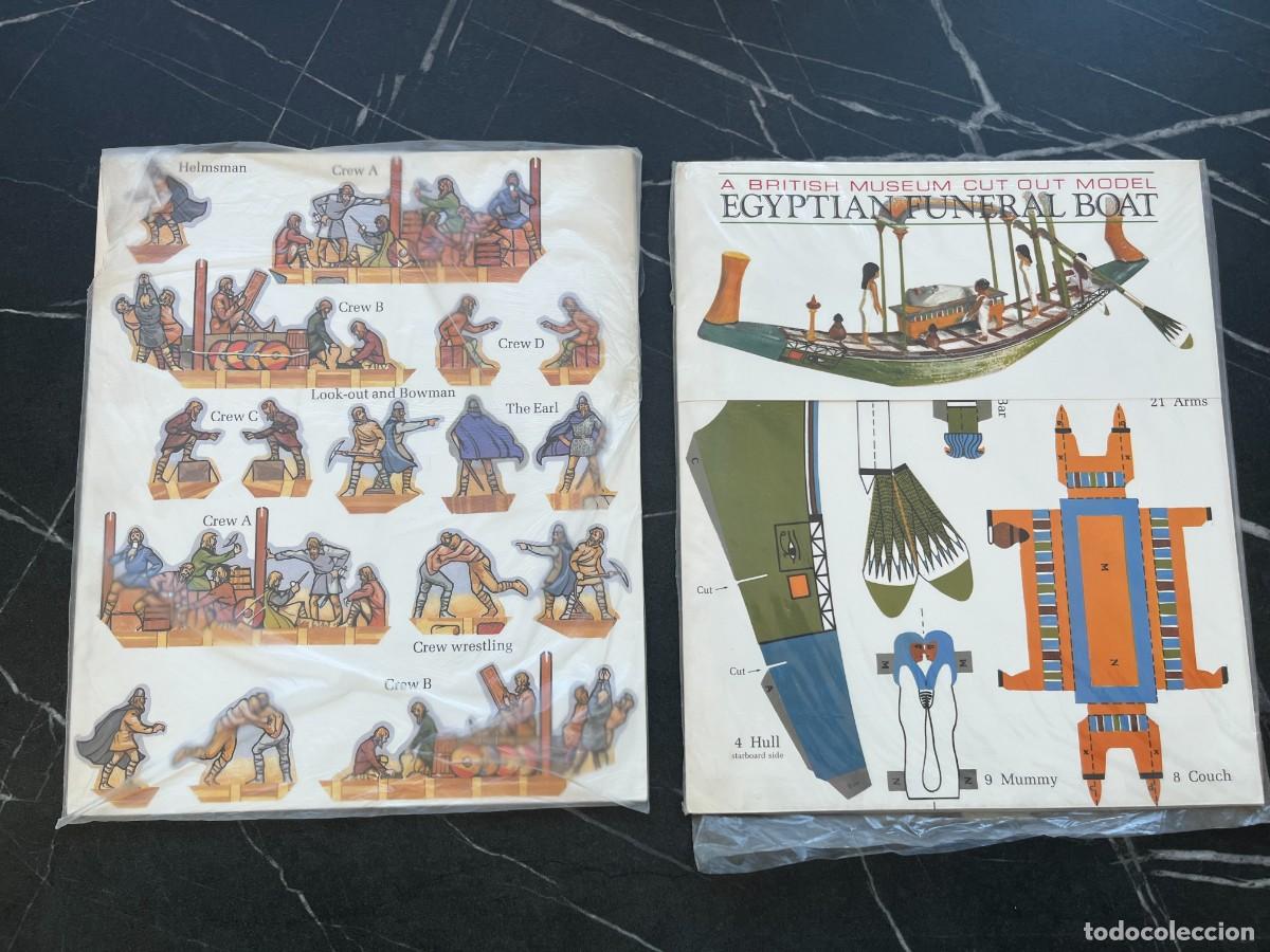 Libros: Fichas recortables de arqueolog&iacute;a: mundo egipcio y vikingo