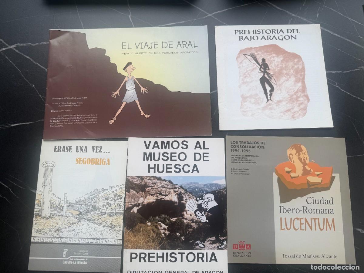 Libros: LOTE DE PUBLICACIONES DID&Aacute;CTICAS DE ARQUEOLOG&Iacute;A, PREHISTORIA Y PATRIMONIO