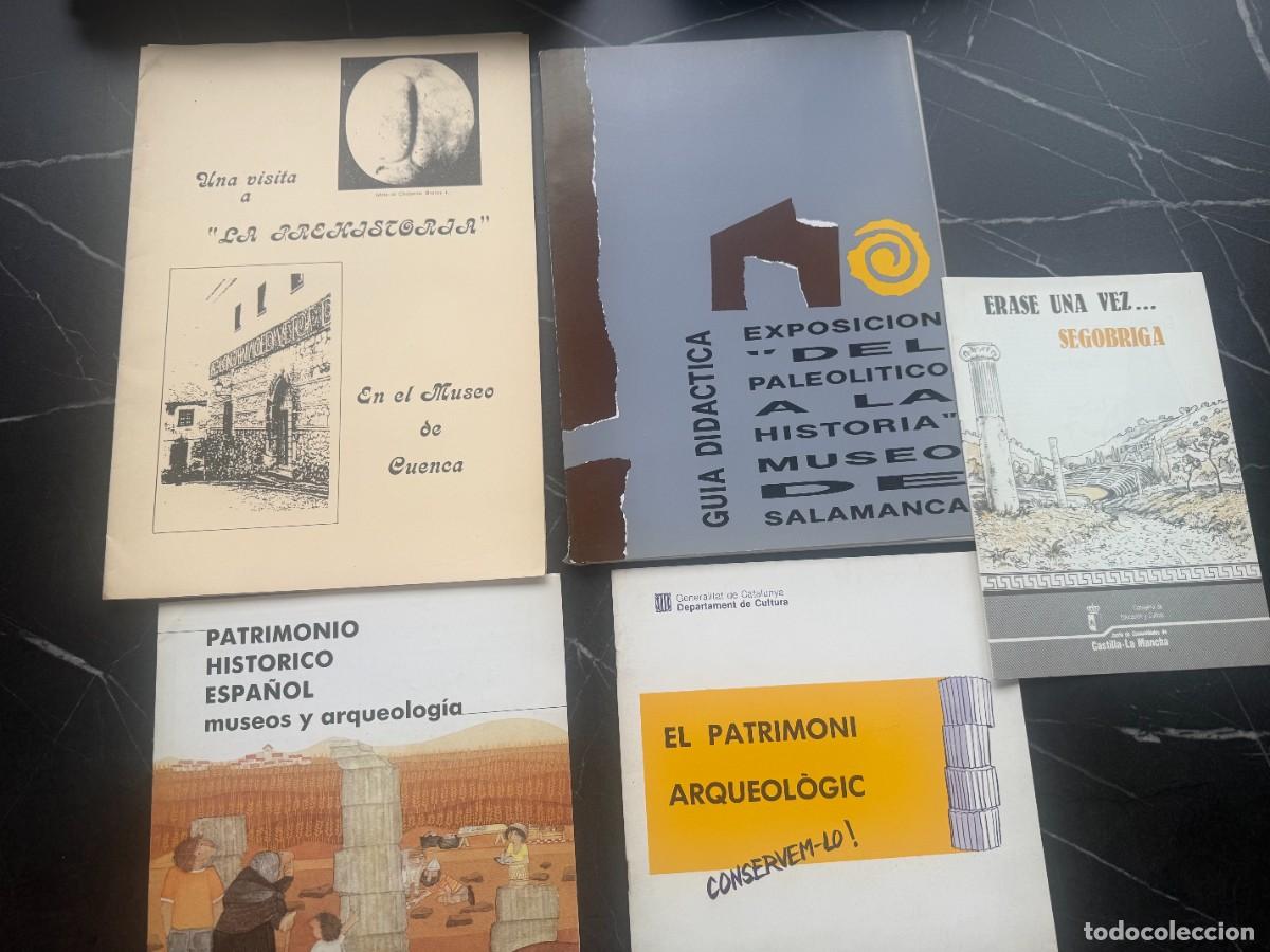 Libros: LOTE DE MATERIALES DID&Aacute;CTICOS DE ARQUEOLOG&Iacute;A, MUSEOS Y CONSERVACI&Oacute;N DEL PATRIMONIO