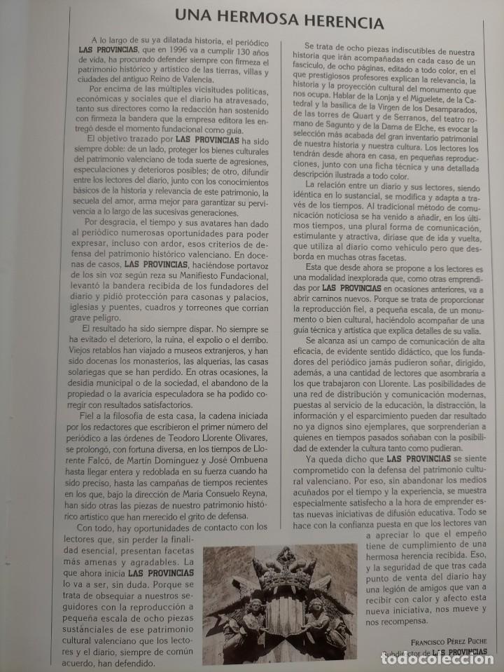 Libros: MONUMENTOS VALENCIANOS. LAS PROVINCIAS. - Foto 3