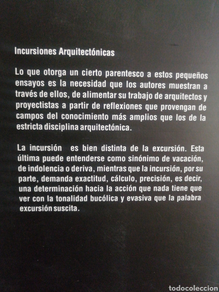 Libros: Incursiones Arquitect&oacute;nicas - Foto 2