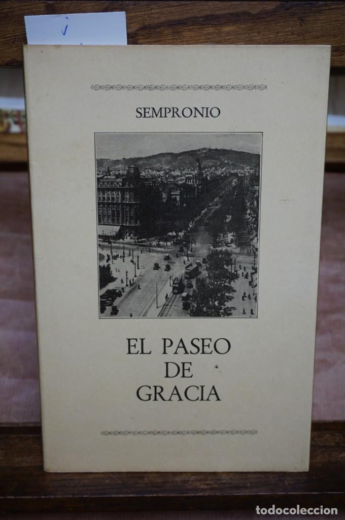 Libros: sempronio. el paseo de gracia. - Foto 1