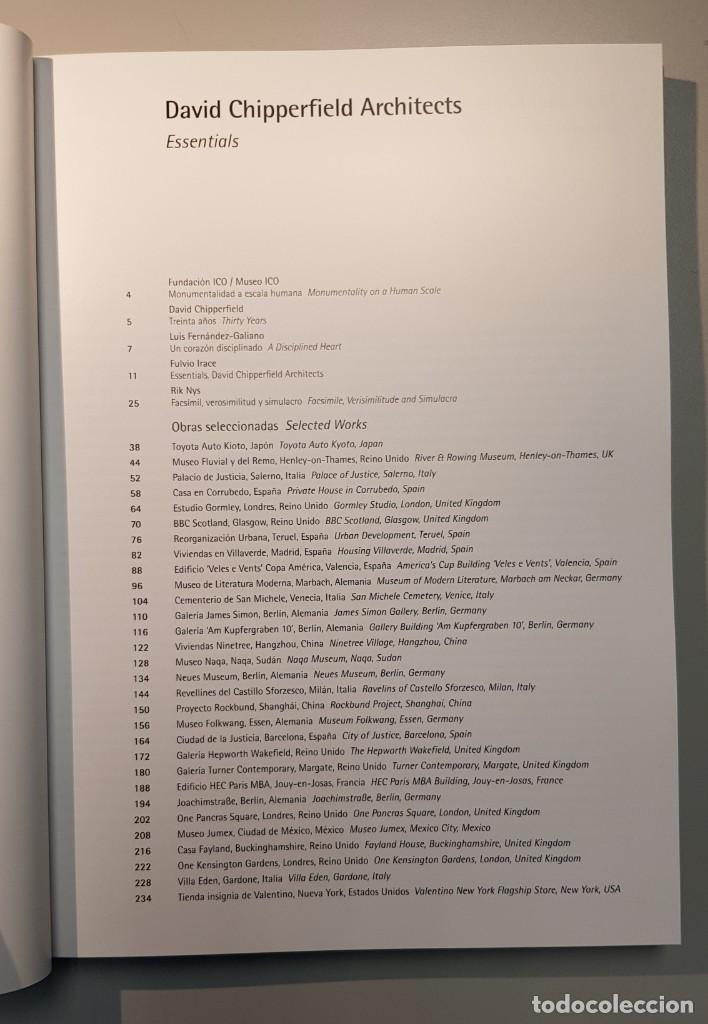 Libros: DAVID CHIPPERFIELD ARCHITECTS ESSENTIALS 2015 ARQUITECTURA - Foto 5