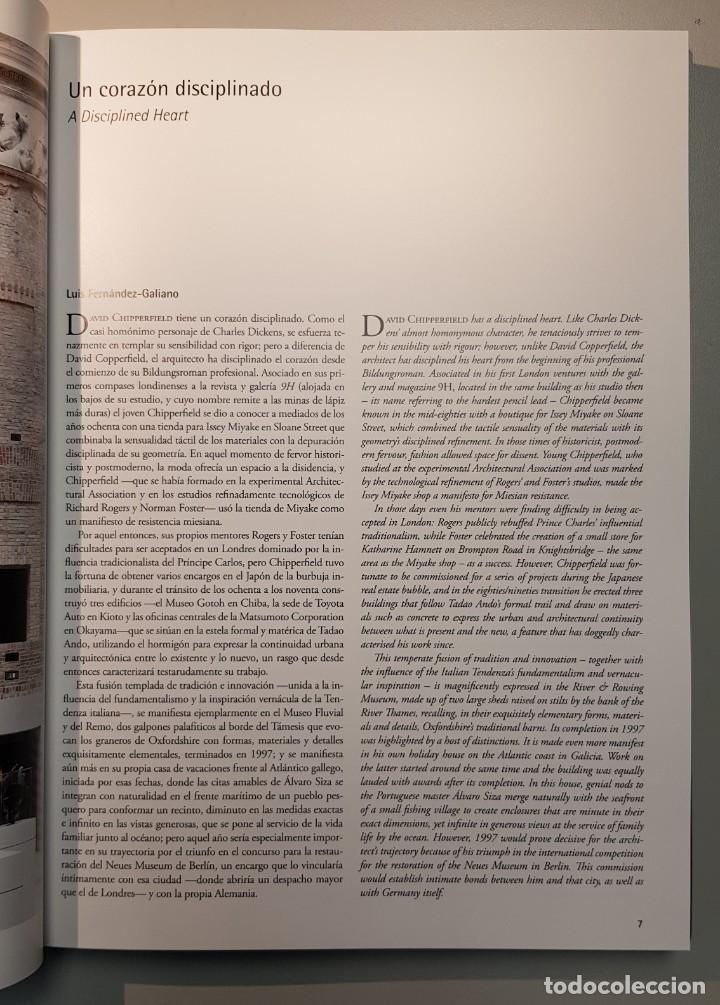 Libros: DAVID CHIPPERFIELD ARCHITECTS ESSENTIALS 2015 ARQUITECTURA - Foto 6