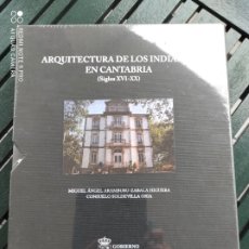 Libros: ARQUITECTURA DE LOS INDIANOS EN CANTABRIA, SIGLOS XVI-XX,. Lote 310591438