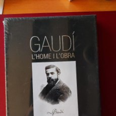 Libros: GAUDI - L'HOME I L'OBRA - EDICIO LIMITADA - EDITORIAL LUNWERG - SIN DESPRECINTAR. Lote 347200588