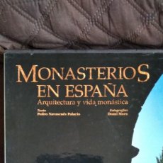 Libros: LIBRO MONASTERIOS EN ESPAÑA. Lote 364367071