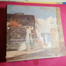 Libros: DIBUJOS DE ARQUITECTURA Y ORNAMENTACIÓN. Lote 387037989