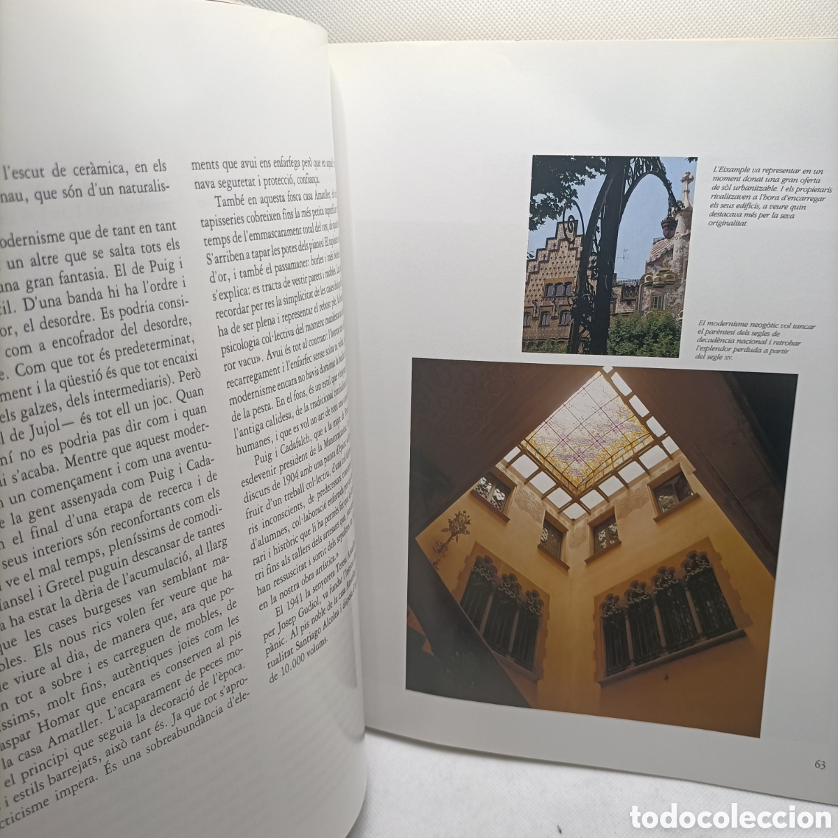 Libros: Libro cases modernistes de Catalunya - Foto 6