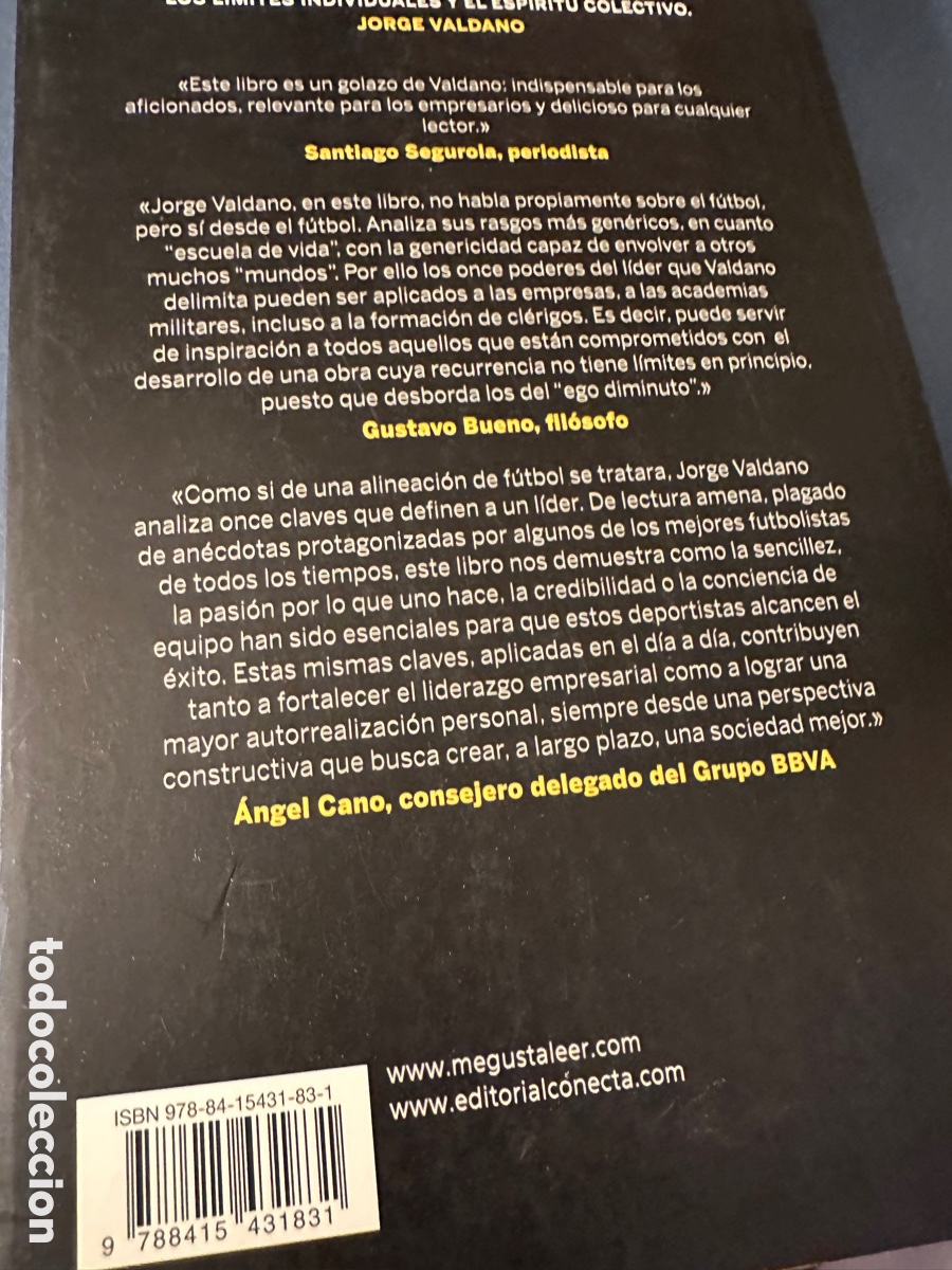 Libros: Los 11 poderes del l&iacute;der.- Valdano, Jorge - Foto 2