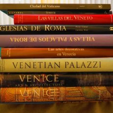 Libri: COLECCIÓN DE LIBROS DE ARTE Y ARQUITECTURA VENECIA Y ROMA