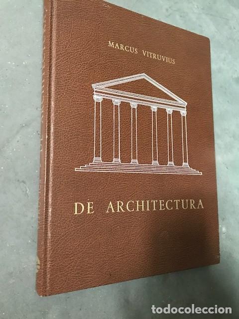 Libros: De Architectura. - VITRUVIUS, Marcus L. (Vitruvio) - Foto 1