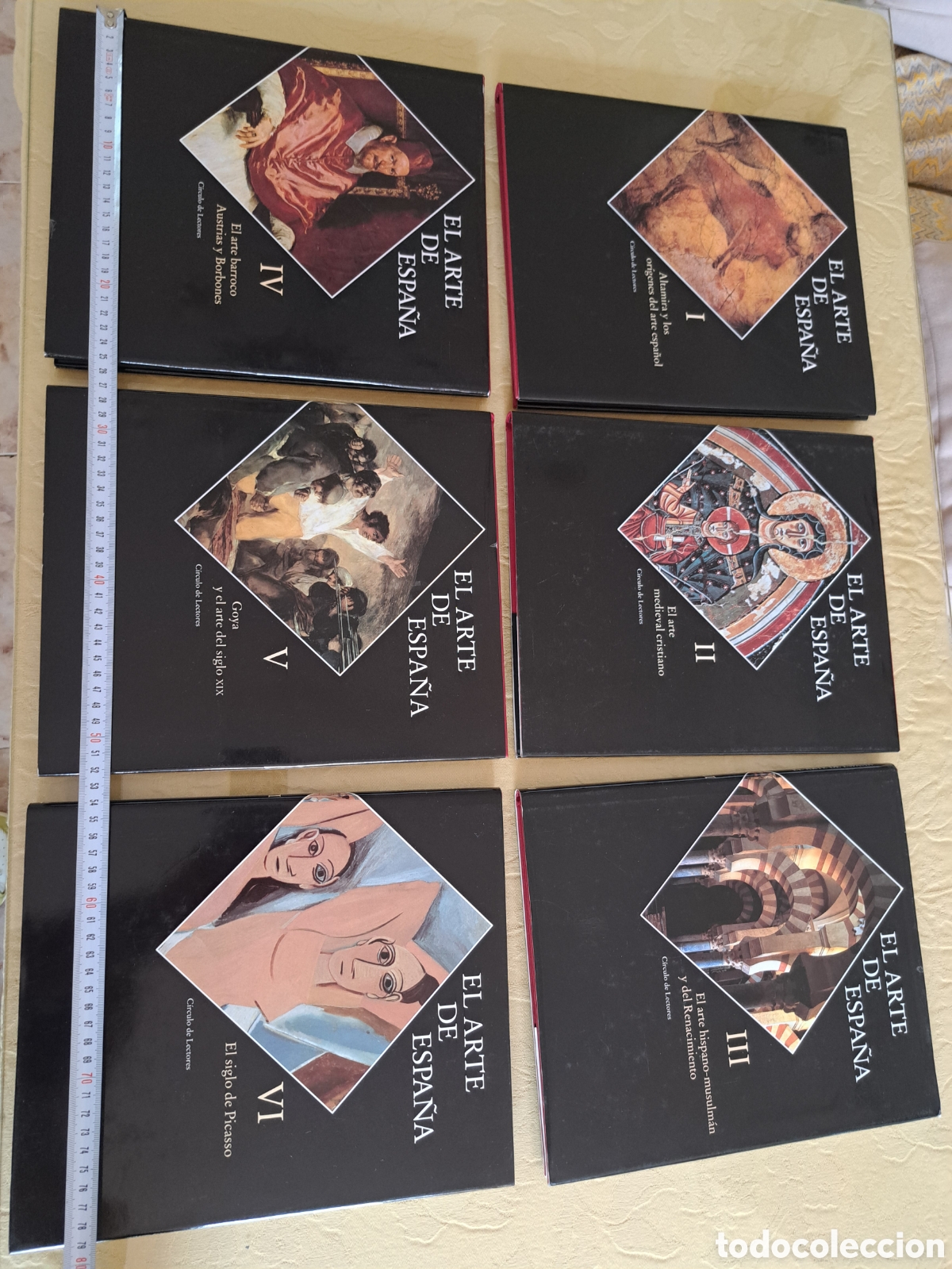 Libros: El arte de Espa&ntilde;a, 6 tomos - Foto 2