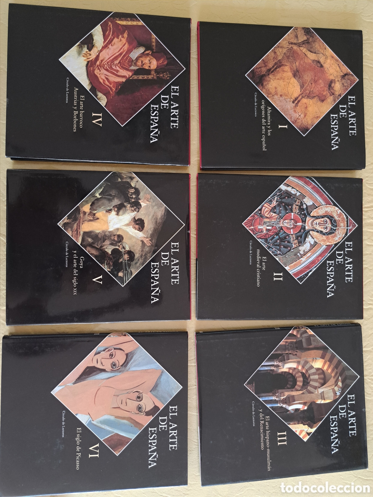 Libros: El arte de Espa&ntilde;a, 6 tomos - Foto 1