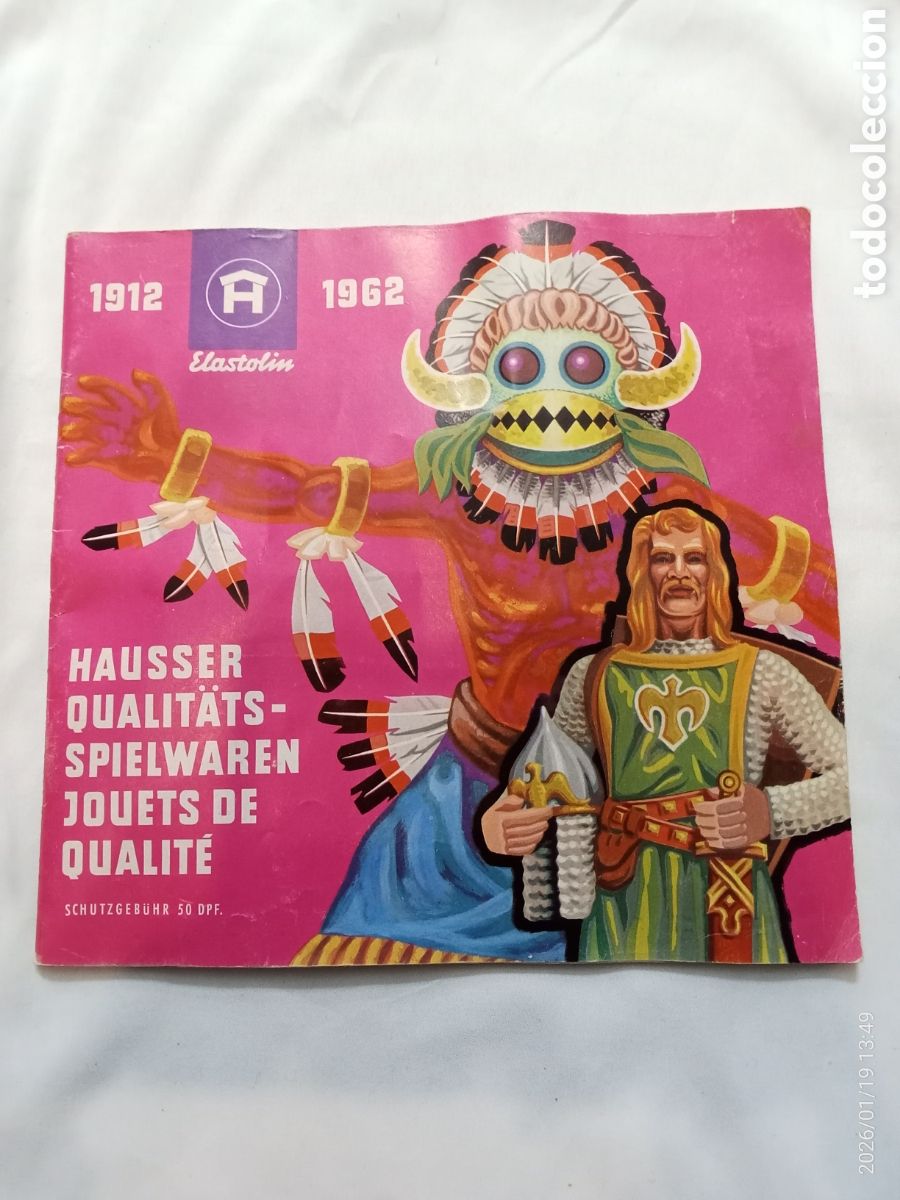 Libros: Cat&aacute;logo Elastolin ( 1912-1962) 43 p&aacute;ginas - Foto 1