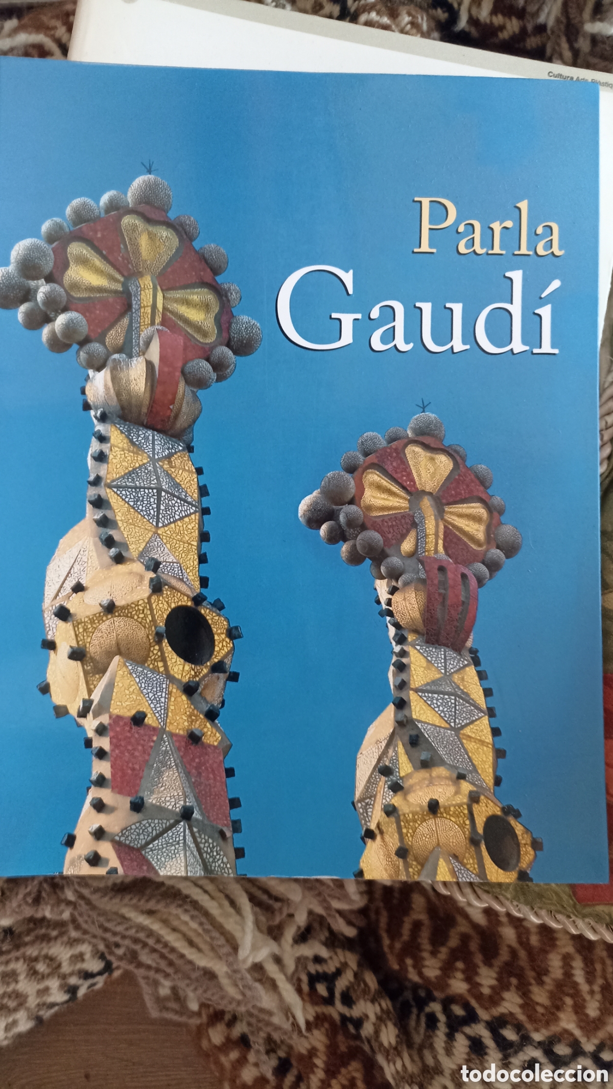 Libros: Parla Gaudi.fotograf&iacute;as de Pere Vivas y textos de Albert Fargas.