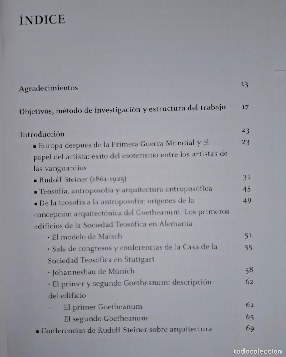 Libros: IV&Aacute;N G&Oacute;MEZ AVIL&Eacute;S: GEOMETR&Iacute;A Y ESOTERISMO. EL EDIFICIO DEL GOETHEANUM - Foto 7
