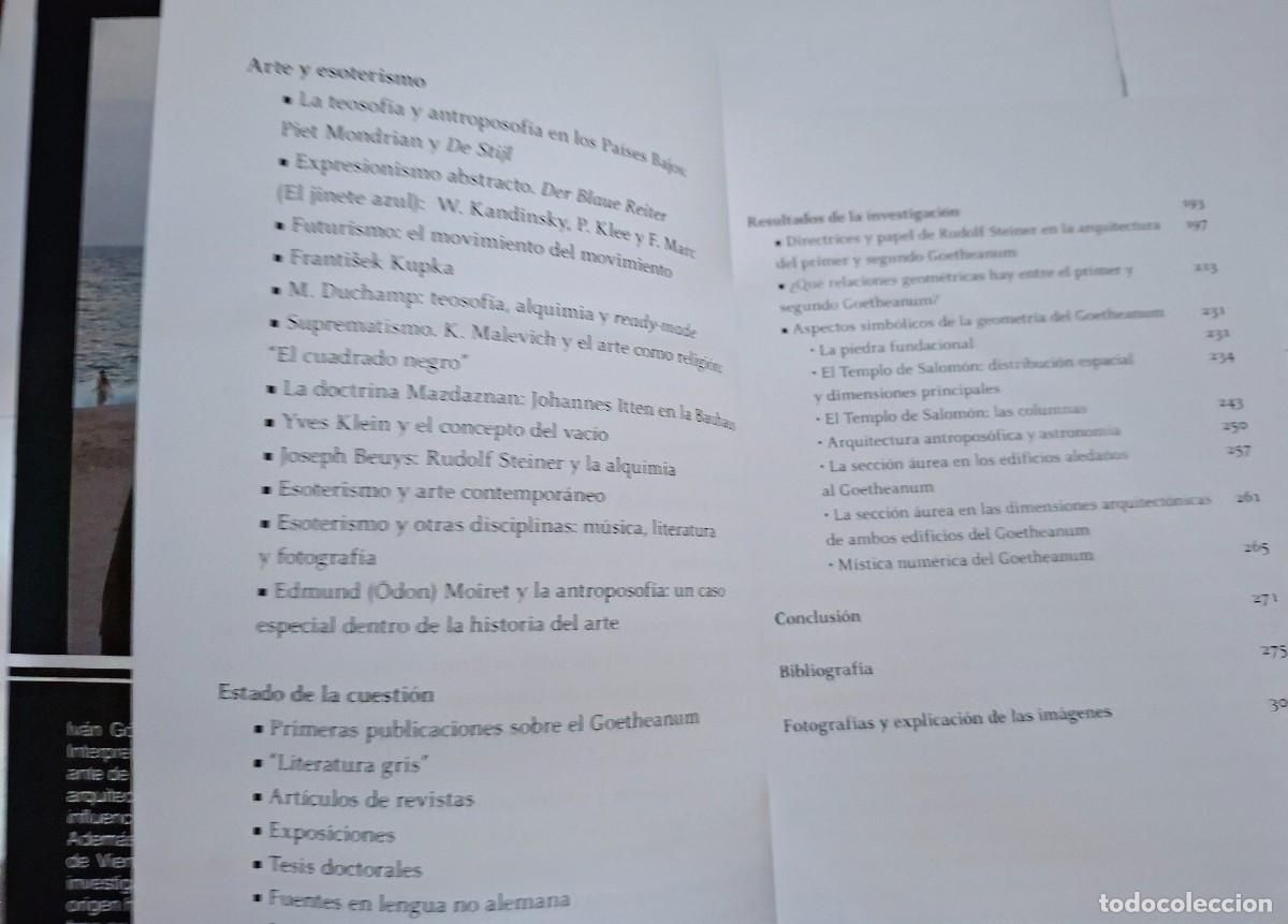 Libros: IV&Aacute;N G&Oacute;MEZ AVIL&Eacute;S: GEOMETR&Iacute;A Y ESOTERISMO. EL EDIFICIO DEL GOETHEANUM - Foto 8