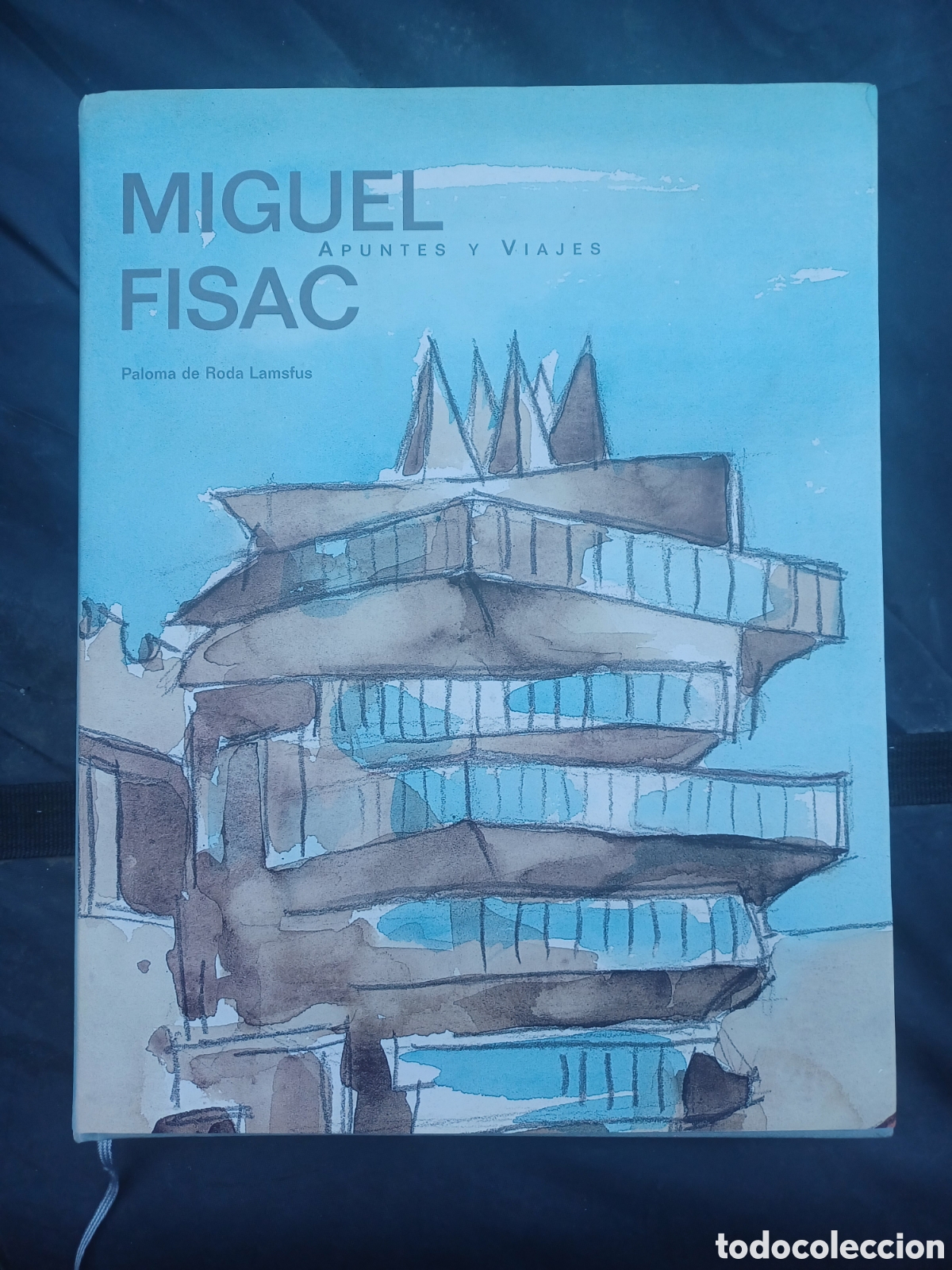 Libri: Miguel Fisac. Apuntes y viajes. Paloma de Roda Lamsfus con dedicatoria aut&oacute;grafa.