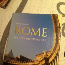 Libros: ROME: ART AND ARCHITECTURE BY MARCO BUSSAGLI (ROMA)