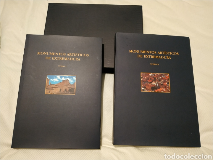 Libros: MONUMENTOS ARTISTICOS DE EXTREMADURA DOS TOMOS - Foto 1