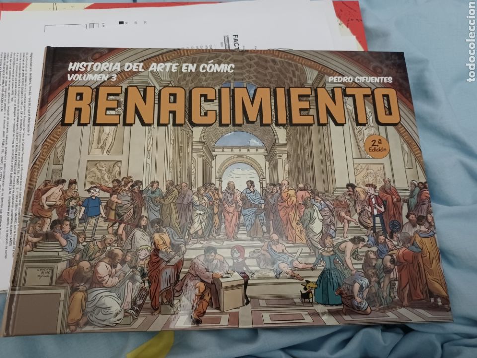 Libros: Renacimiento. Historia del arte en comic - Foto 1