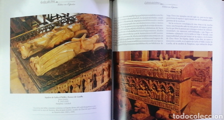 Libros: EL GOTICO EN ESPA&Ntilde;A. ESTILOS DEL ARTE - Foto 2