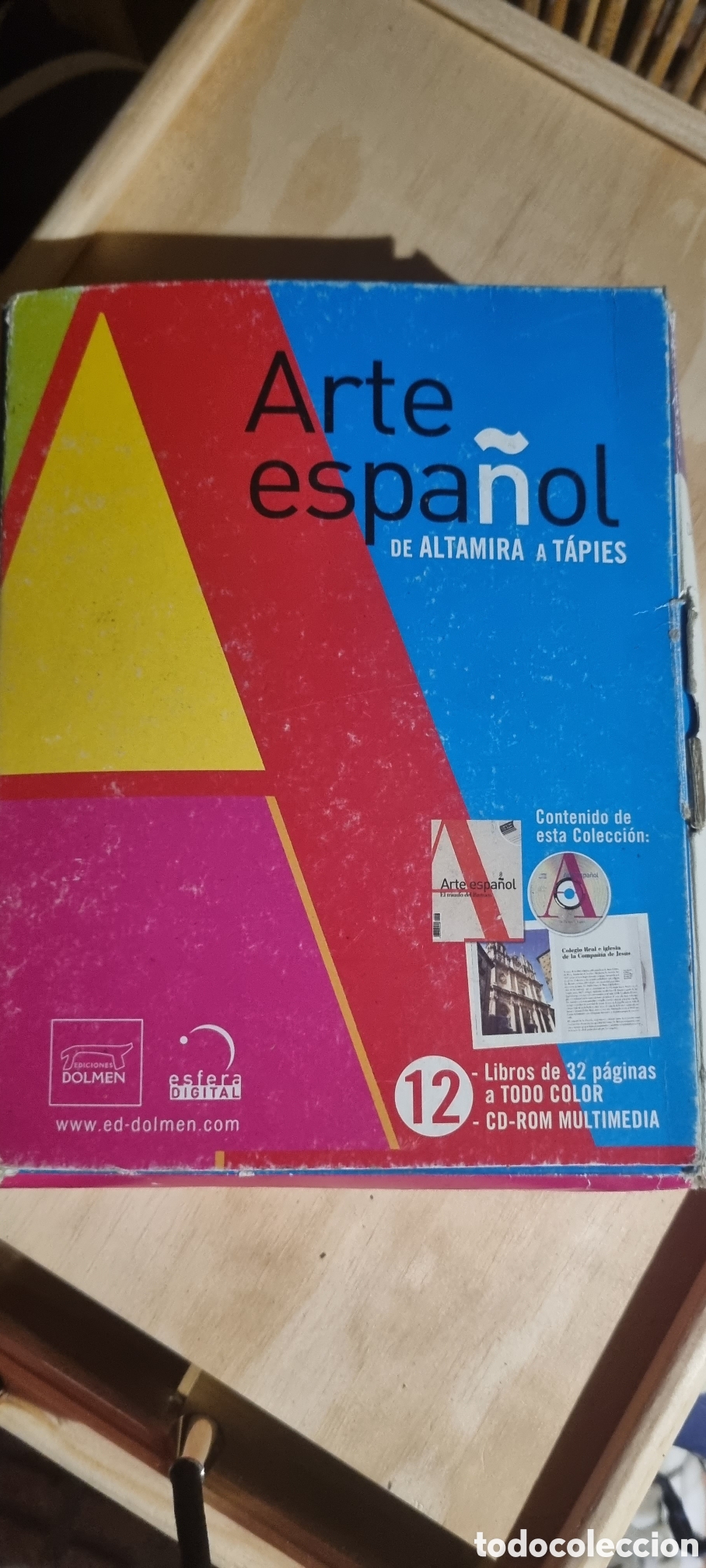 Libros: Arte Espa&ntilde;ol 12 libros y cd-rom - Foto 1