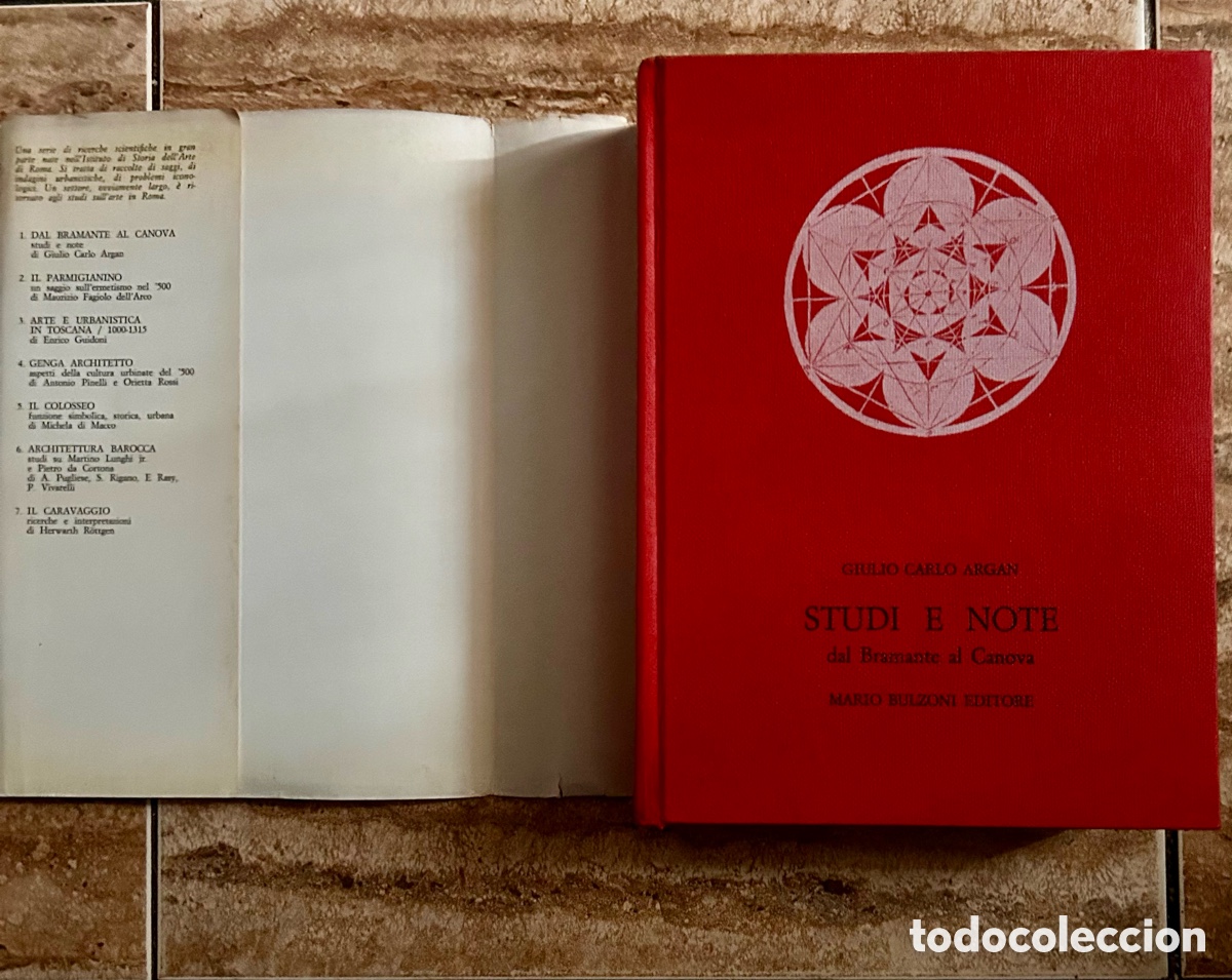 Libros: DAL BRAMANTE AL CANOVA-ARGAN-1970 - Foto 4