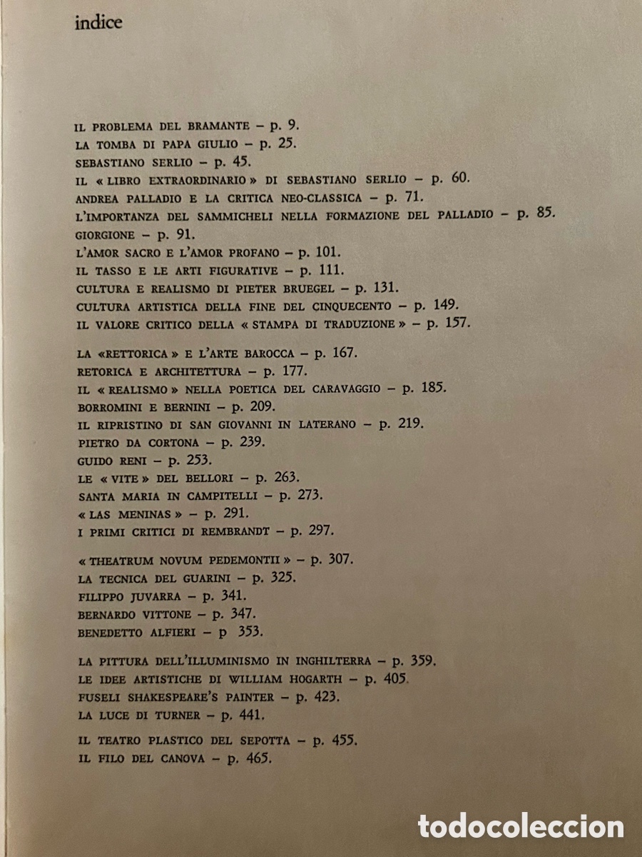 Libros: DAL BRAMANTE AL CANOVA-ARGAN-1970 - Foto 10