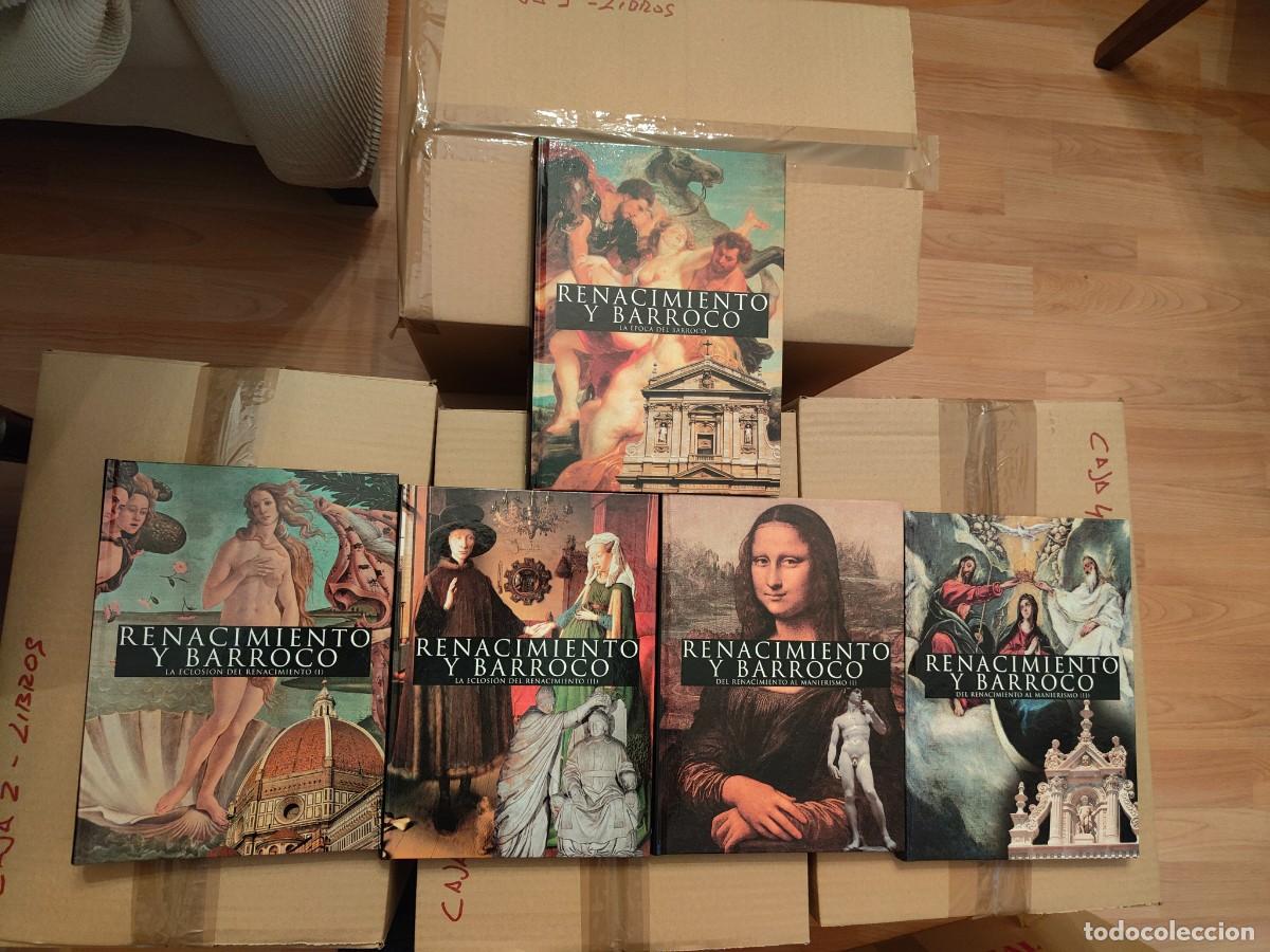 Libros: Lote de 5 libros &ndash; &ldquo;Renacimiento y Barroco&rdquo; (Club Internacional del Libro) &ndash; Tapa dura