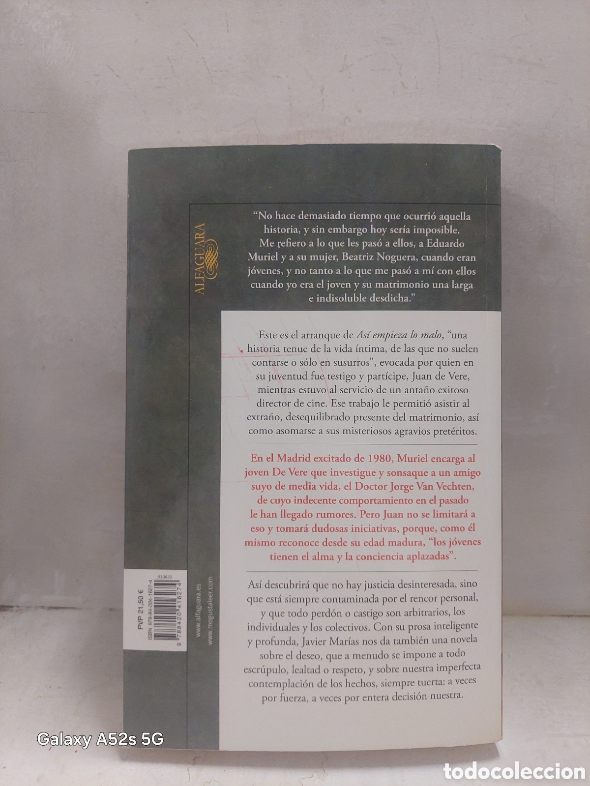 Libros: As&iacute; empieza lo malo / Javier - Foto 2