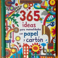 Libros: 365 IDEAS PARA MANUALIDADES CON PAPEL Y CARTÓN FIONA WATT