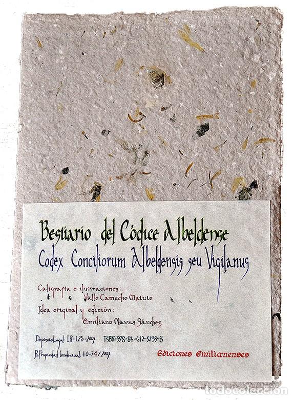 Libros: BESTIARIO DEL C&Oacute;DICE ALBELDENSE o VIGILANO - Foto 1