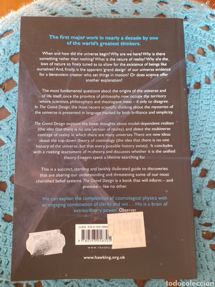Libros: The grand design. Stephen Hawking - Foto 2