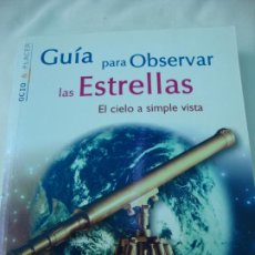 Libros: GUIA PARA OBSERVAR LAS ESTRELLAS