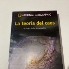 Libros: LA TEORÍA DEL CAOS PASEO COSMOS NATIONAL GEOGRAPHIC- NUEVO. Lote 333859158