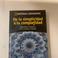 Libri: DE LA SIMPLICIDAD A LA COMPLEJIDAD PASEO COSMOS NATIONAL GEOGRAPHIC. Lote 342215473